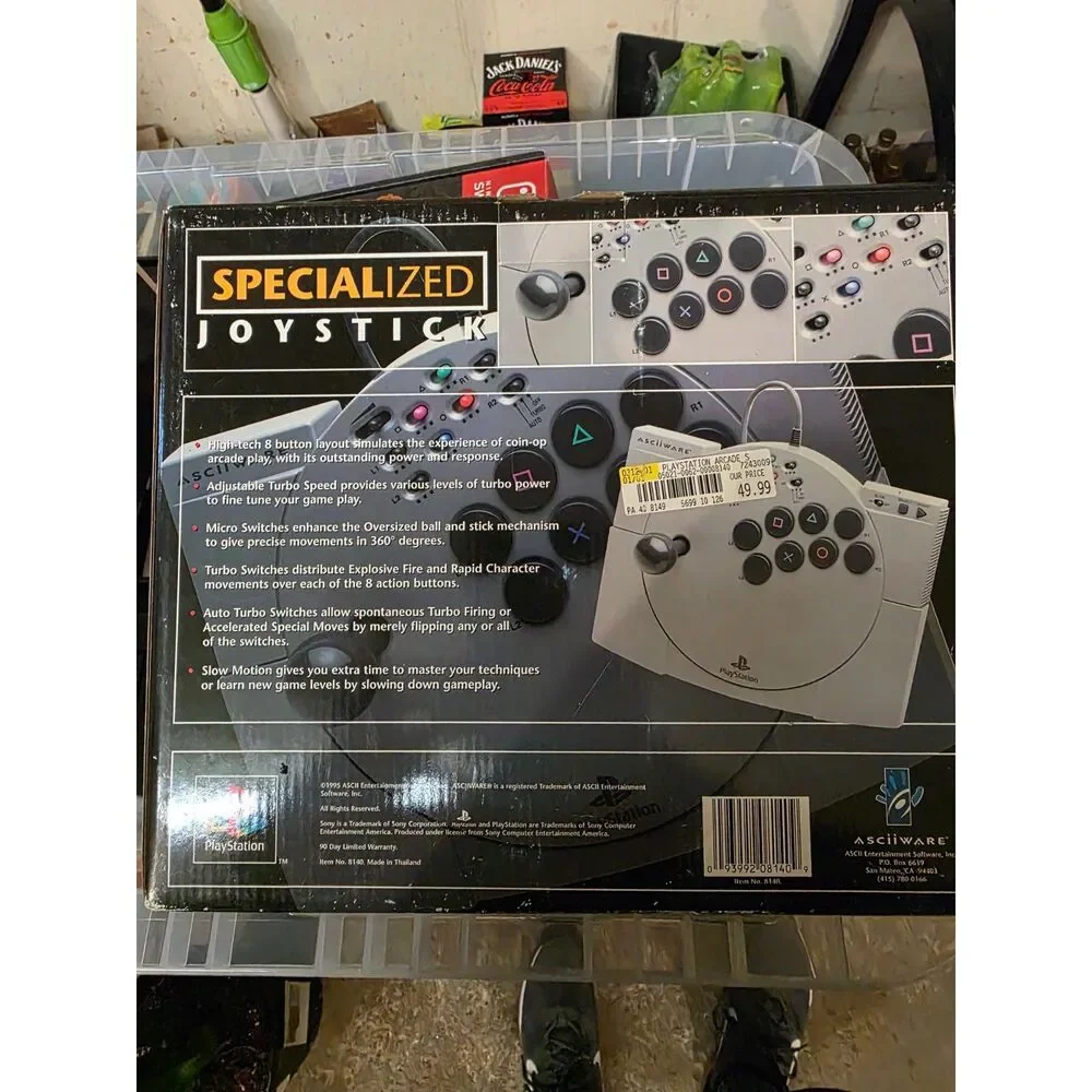 Asciiware Specialized Joystick for PlayStation - Box ONLY!